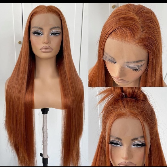 Human Hair Blended Lace Front Wig